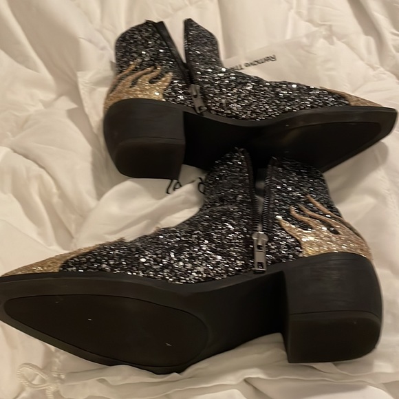 Asos western style sparkly boots, size 6 - Picture 2 of 6